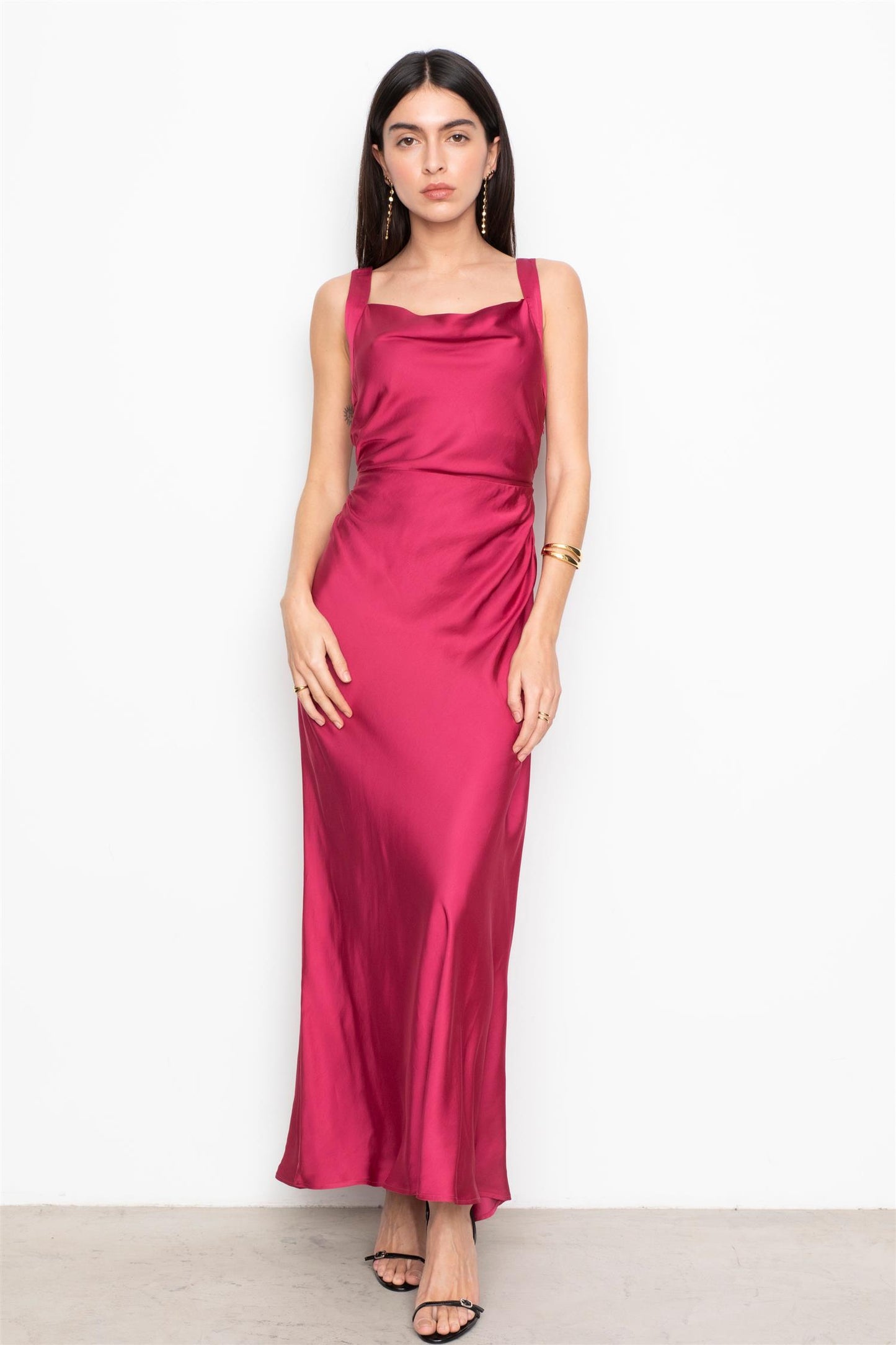 Anna Dress - Berry