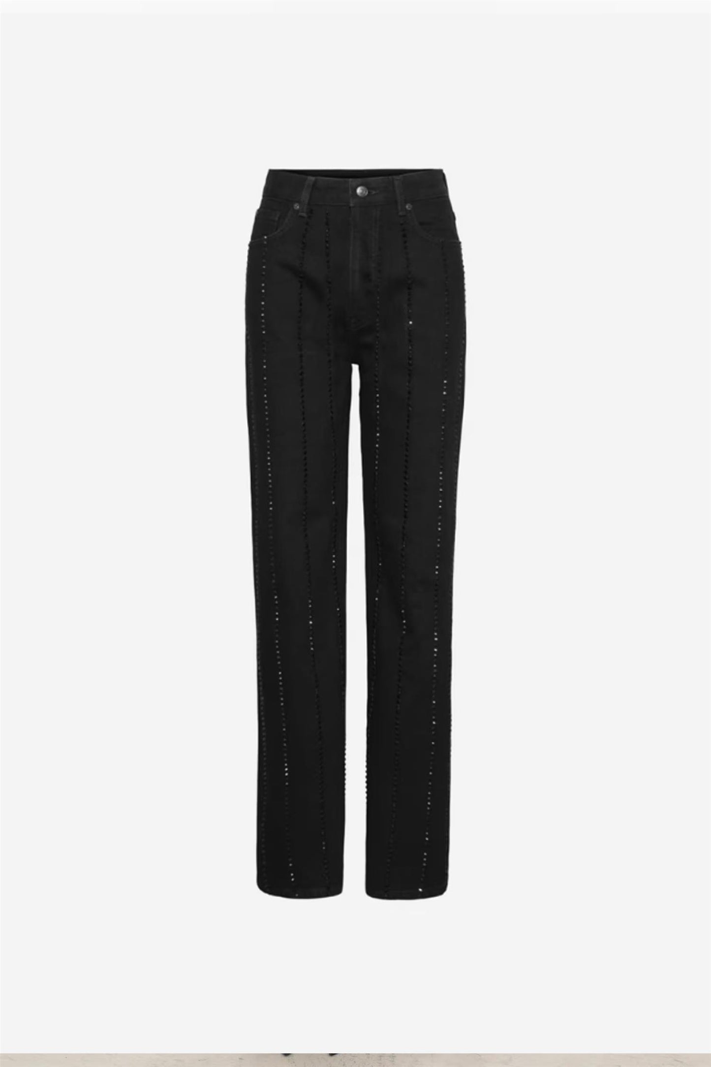 Luca Embellished Sort Med Strass