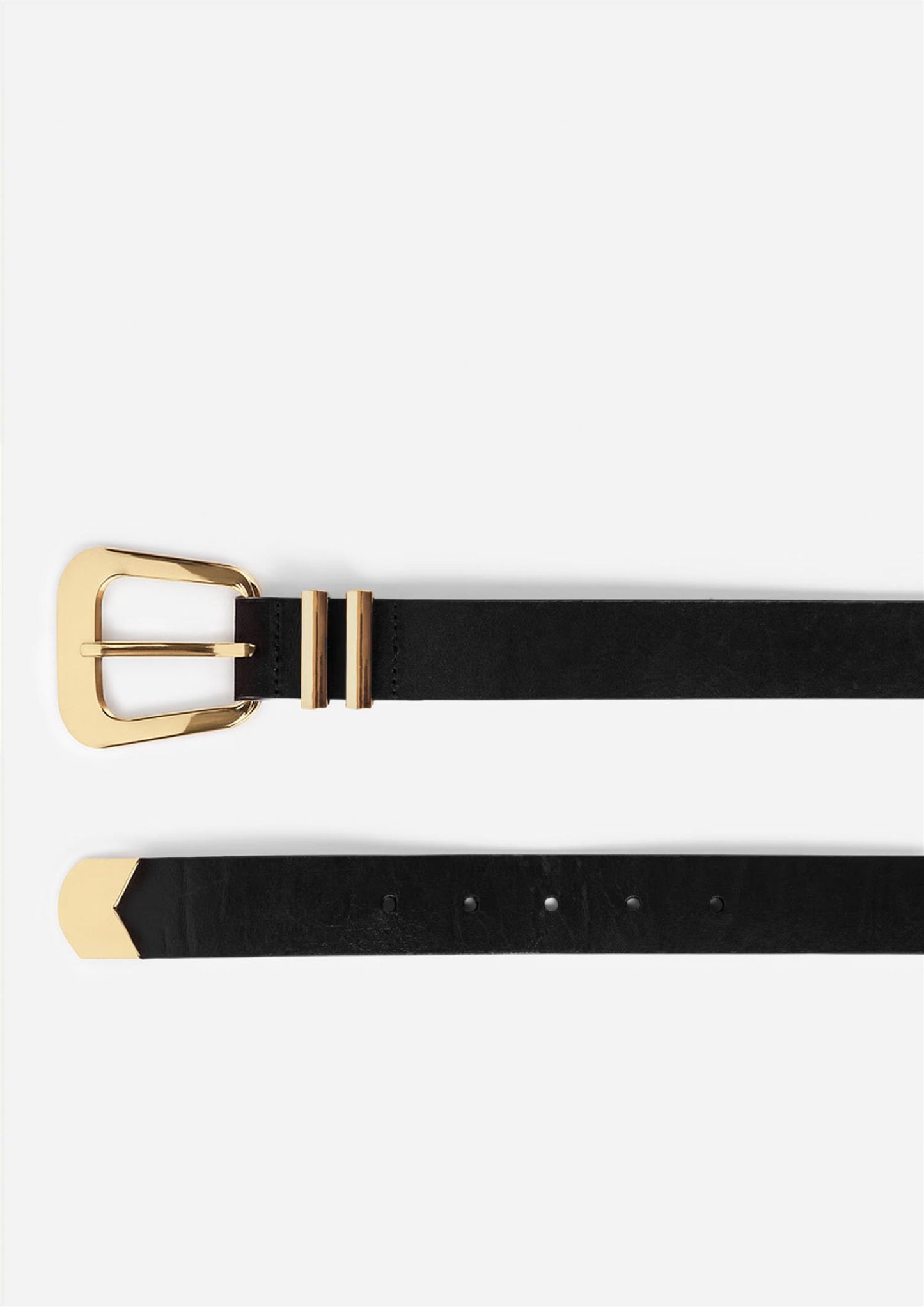 Bennett Belt - Black Gold