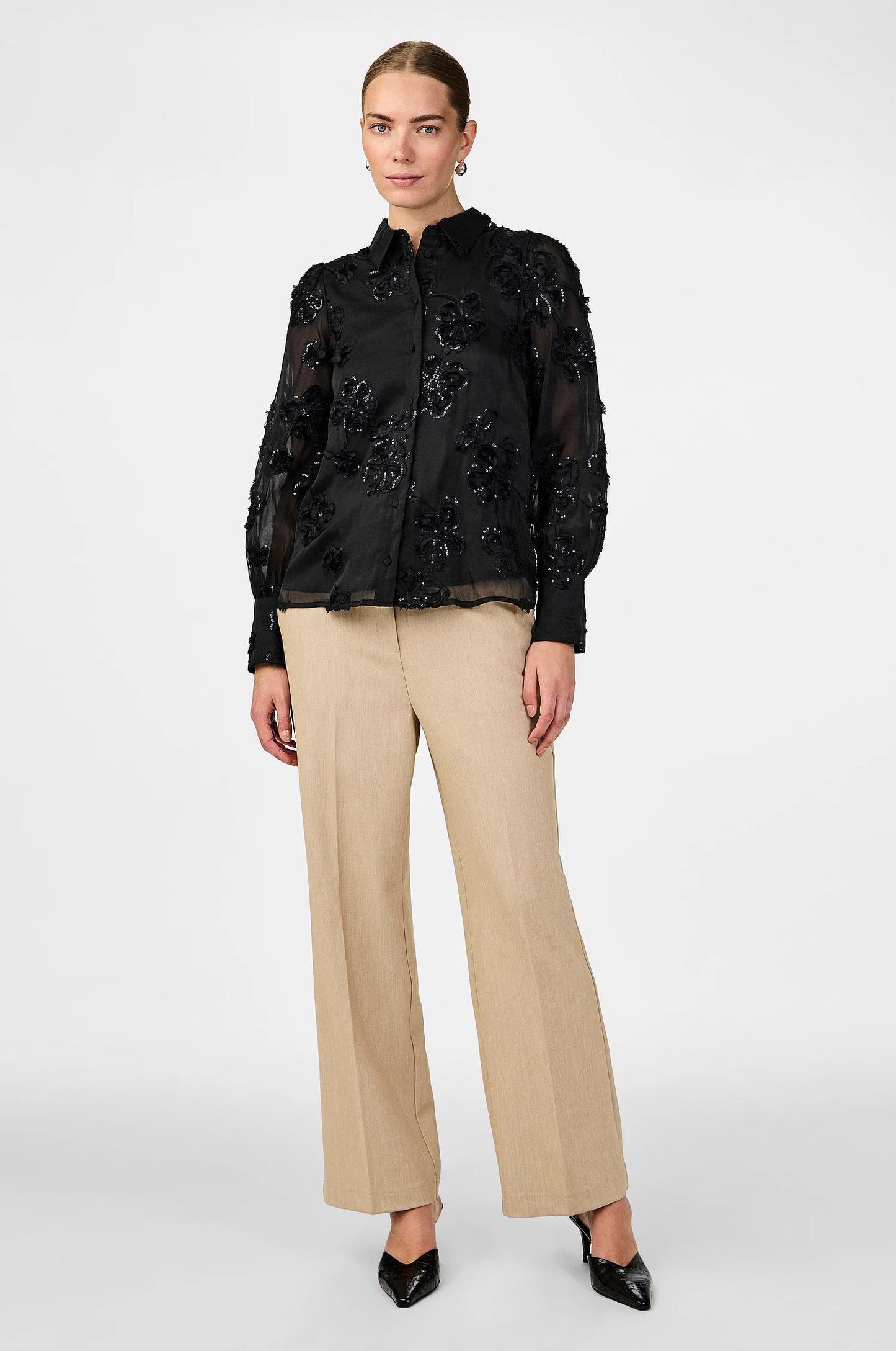 YasFrima Ls Shirt Black