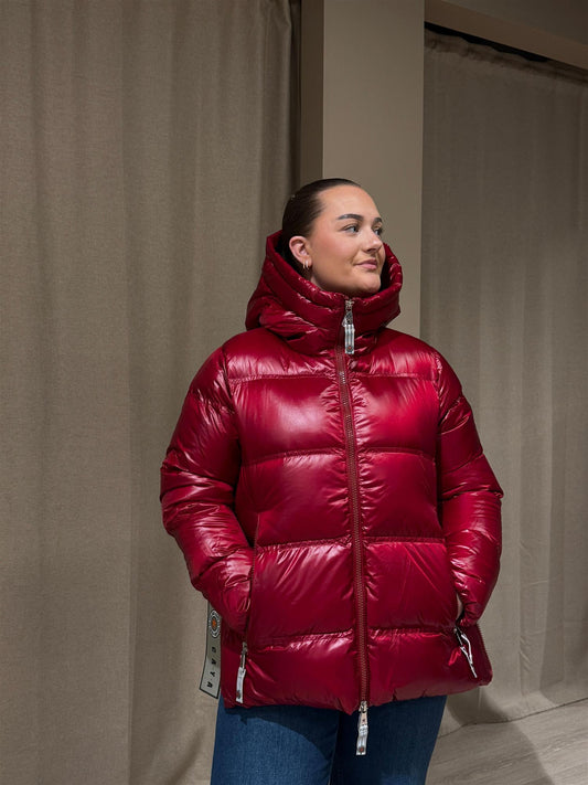 Erika Jacket Deep Red
