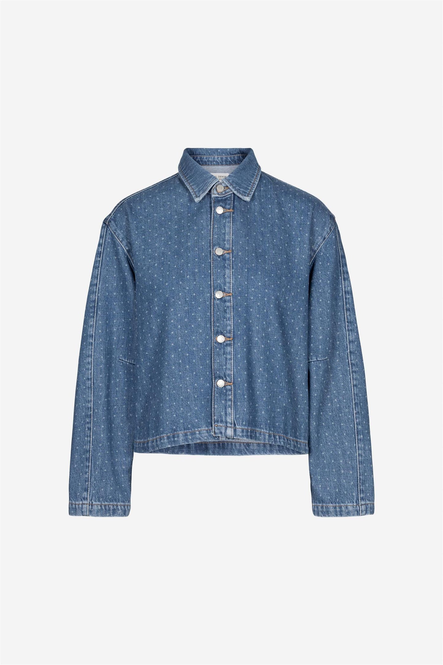 Marley Shirt - Mid Blue Dot