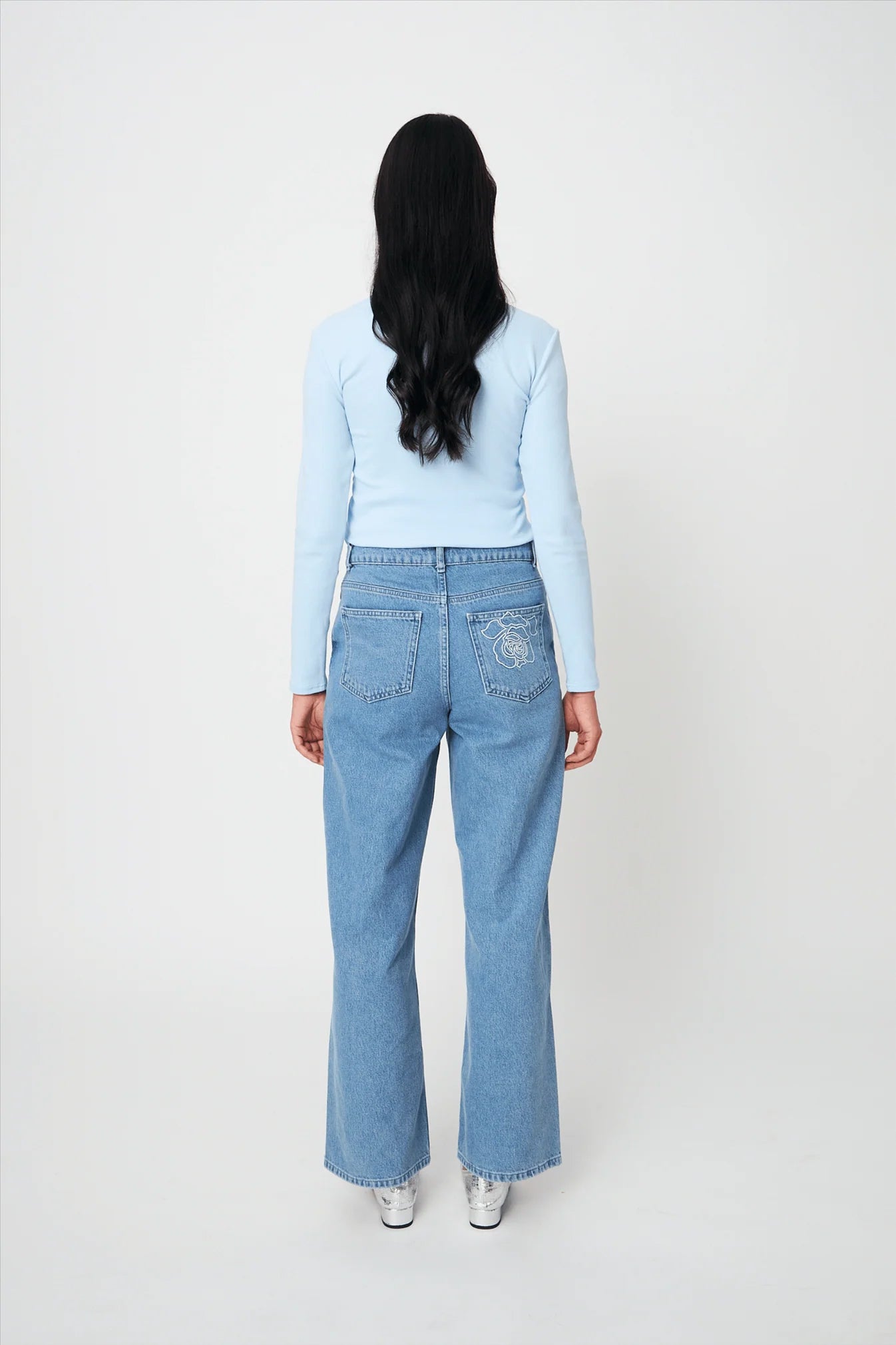 Ivonecras Blouse - Light Blue