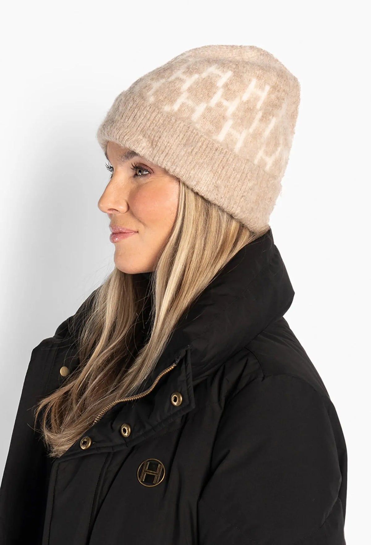 Gera Beanie - Light Brown Melange