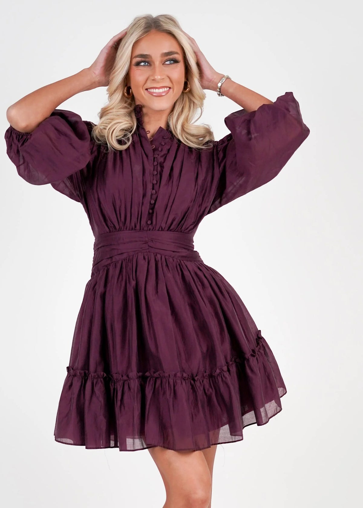 Vanity Dress - Plum