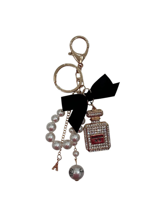Perfume & Pearl Bag Charm