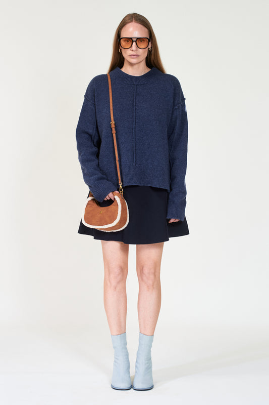 Noella Shearling Bag