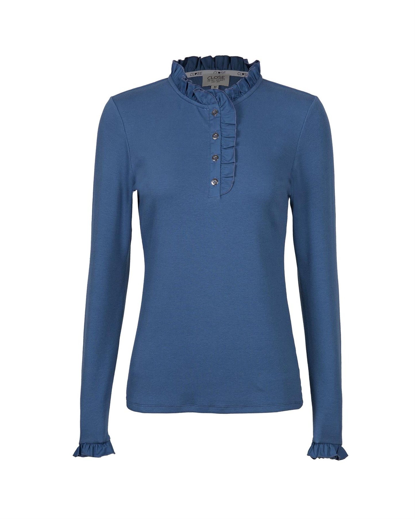 Flory T-shirt - Washed Blue