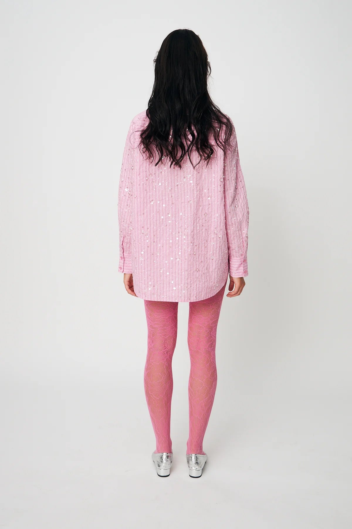 Elliecras Shirt - Pink Multi Stripe