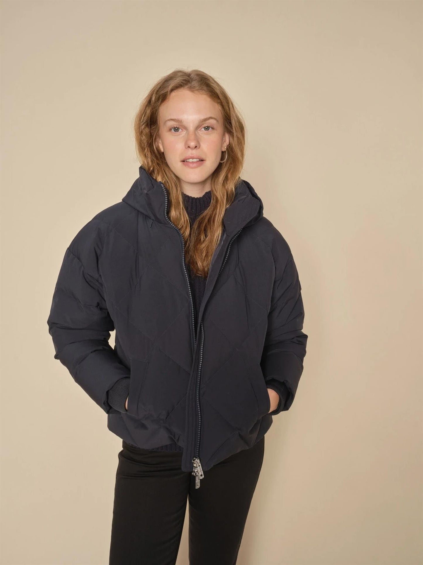 Ahla Down Jacket Salute Navy