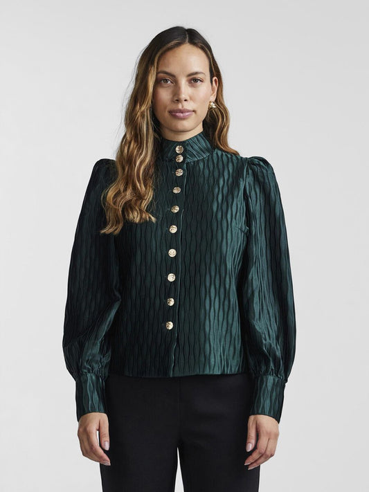 YASRipple Shirt Show Scarab Green