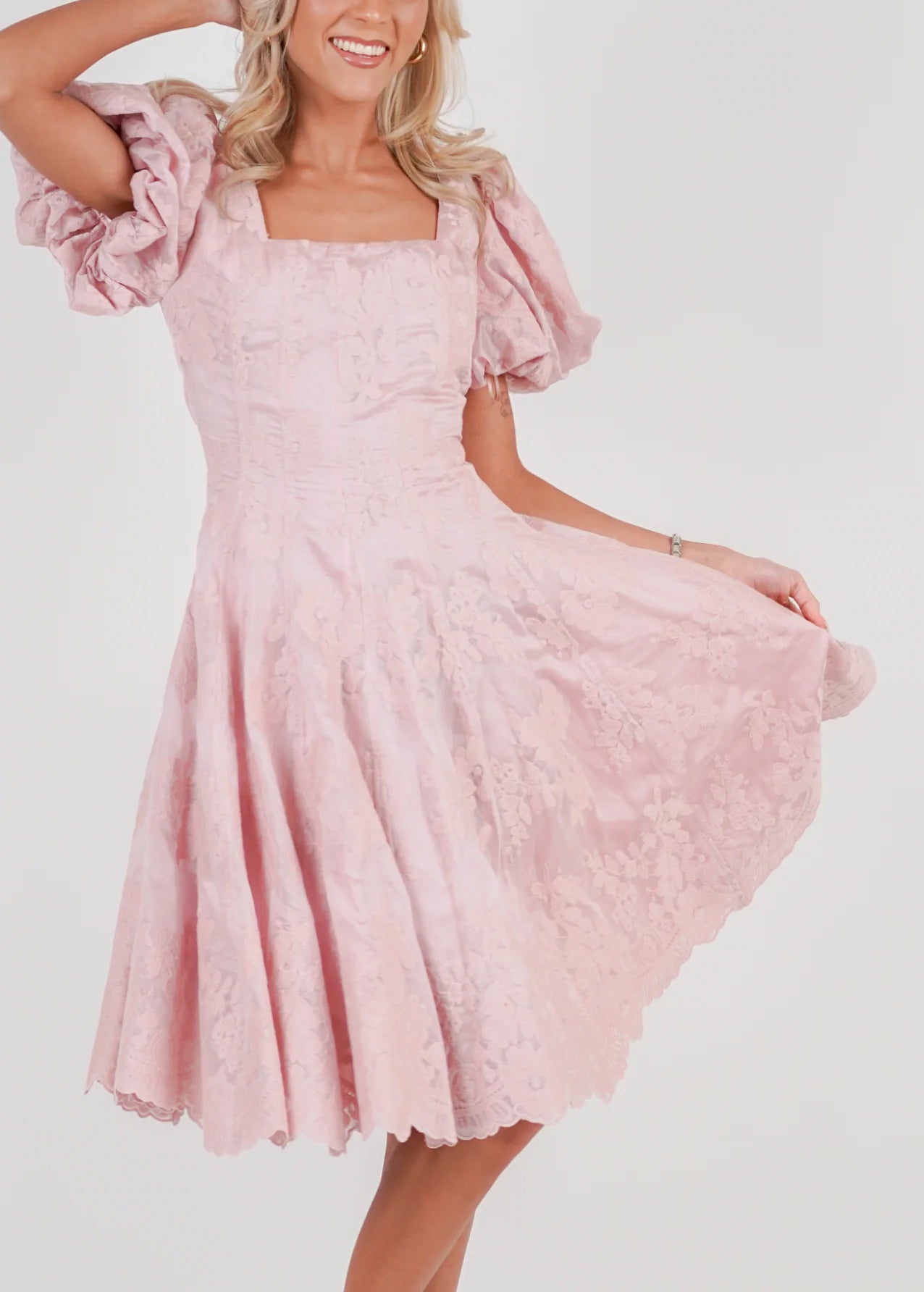 Elina Dress Baby Pink
