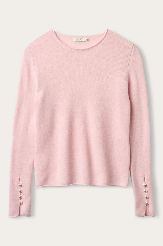 Abbelone Sweater - Soft Rose