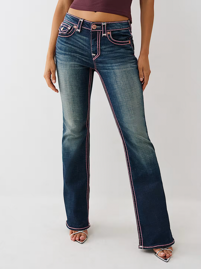 Becca Bootcut Flap Rope Stitch