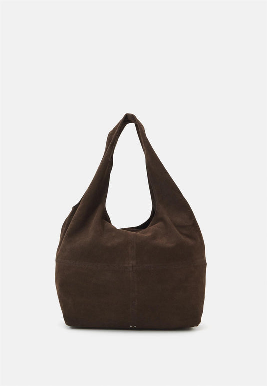 Suede Dalliea Bag Hot Fudge Brown