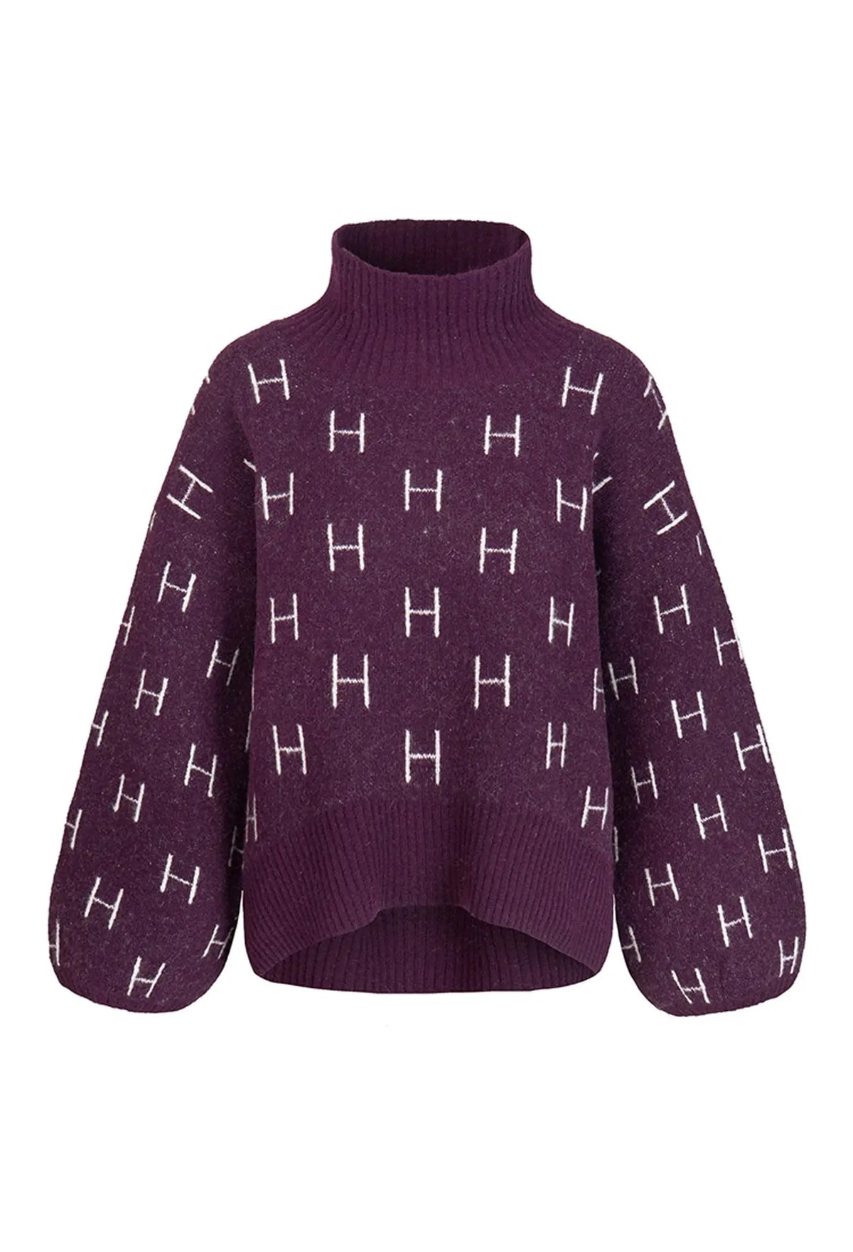 Fam Short Sweater - Potent Purple