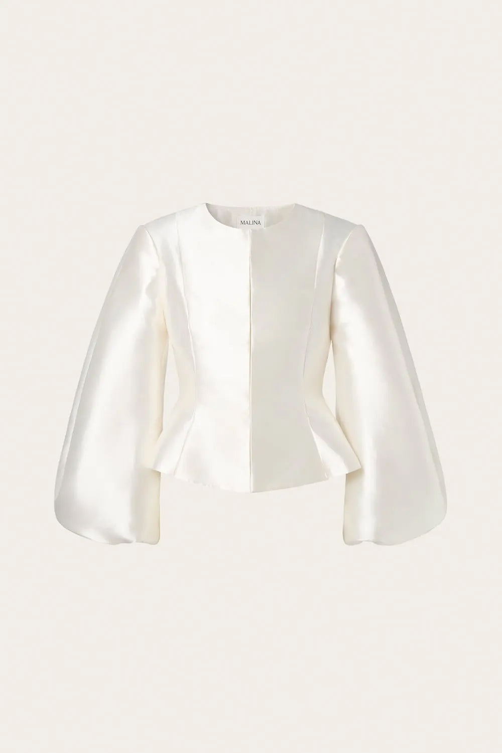 Vendela Balloon Sleeve Blouse - Ivory