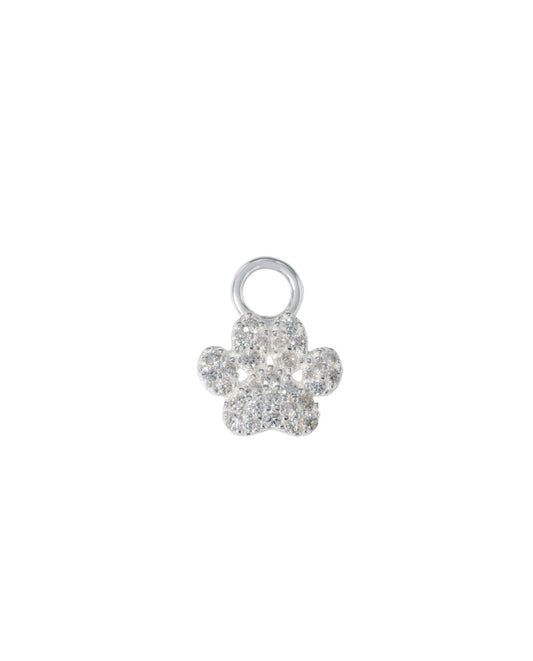 Nadine Charm Silver White