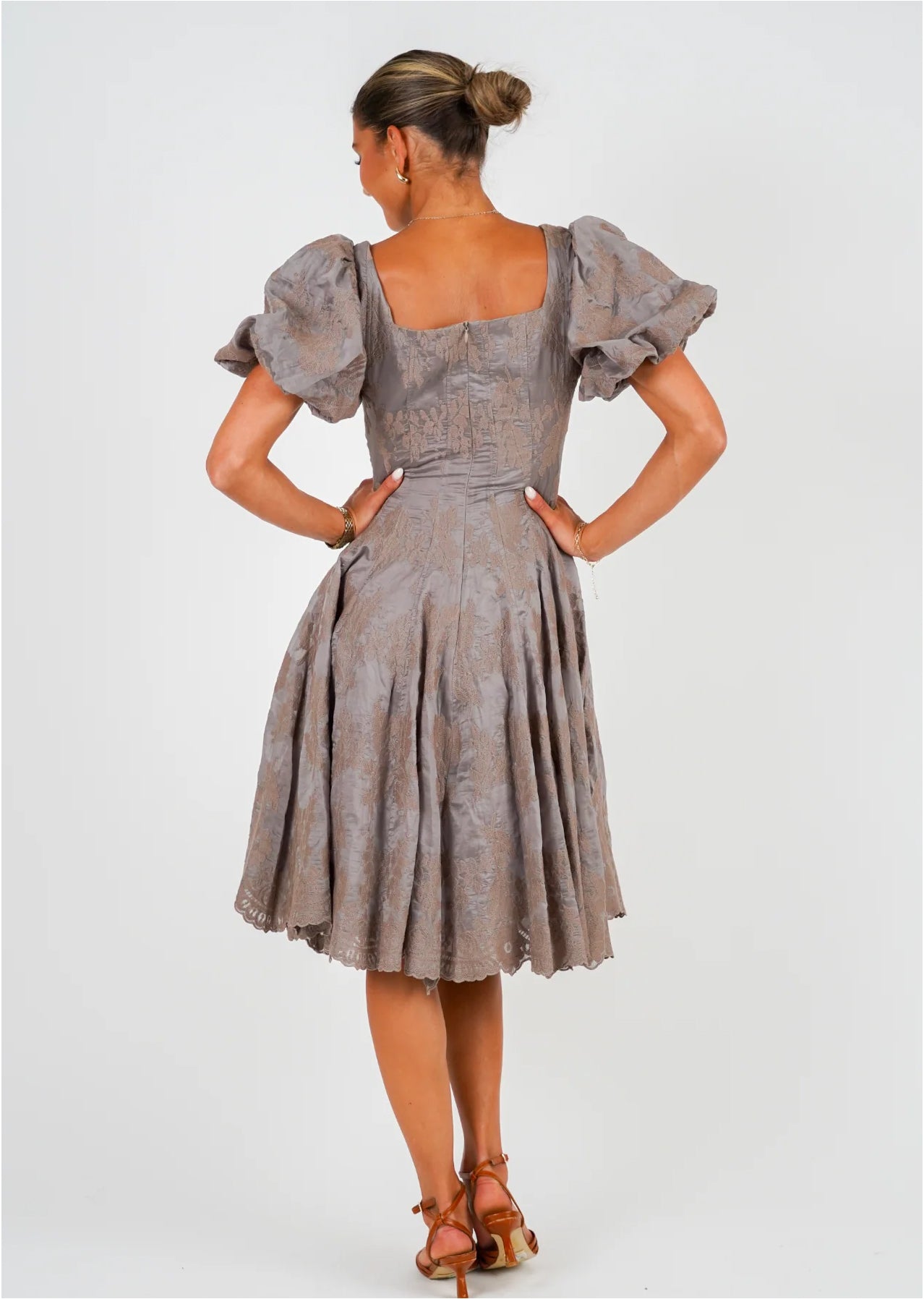 Elina Dress Taupe