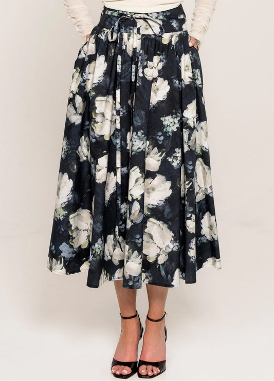 Astrid Skirt - Blue Garden