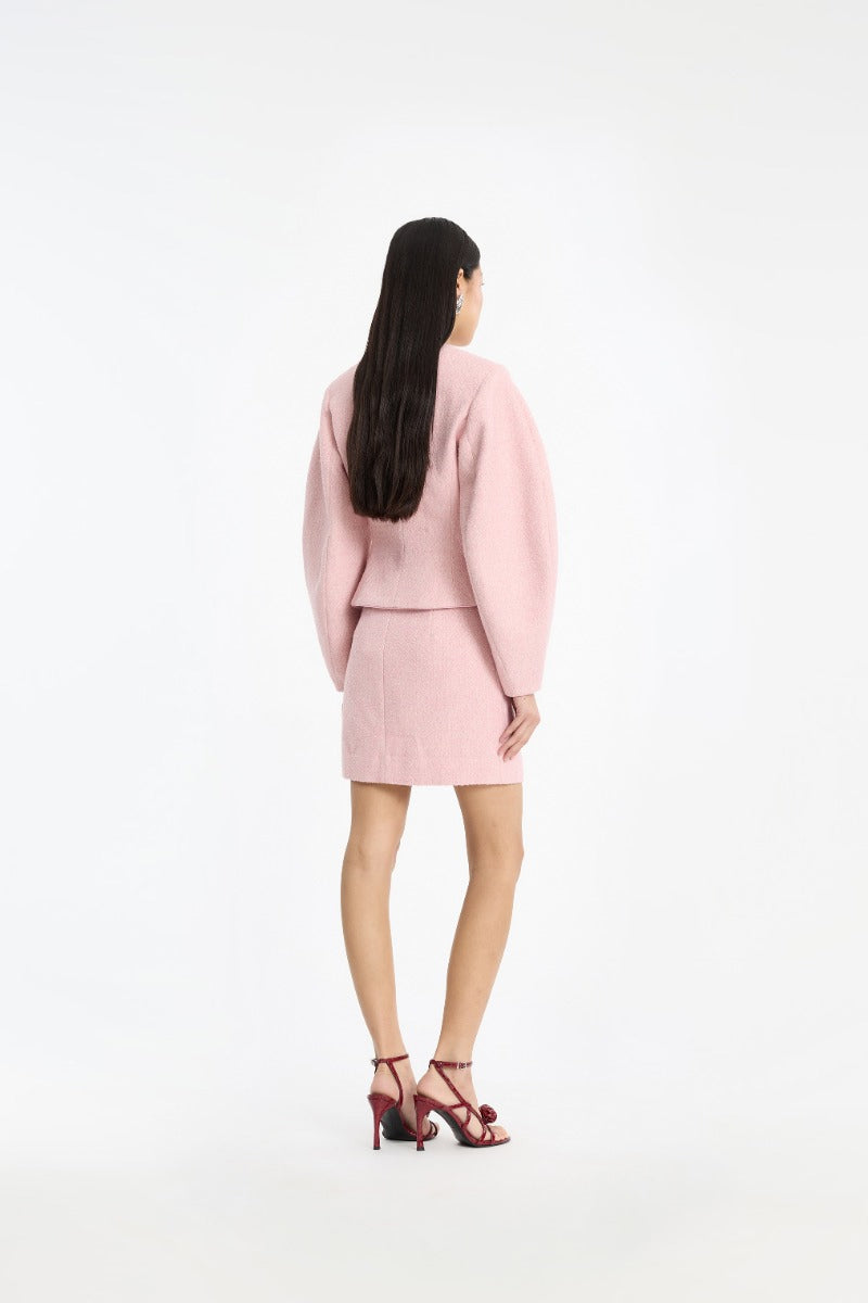 Cocoon Sleeved Jacket - Cherry Blossom