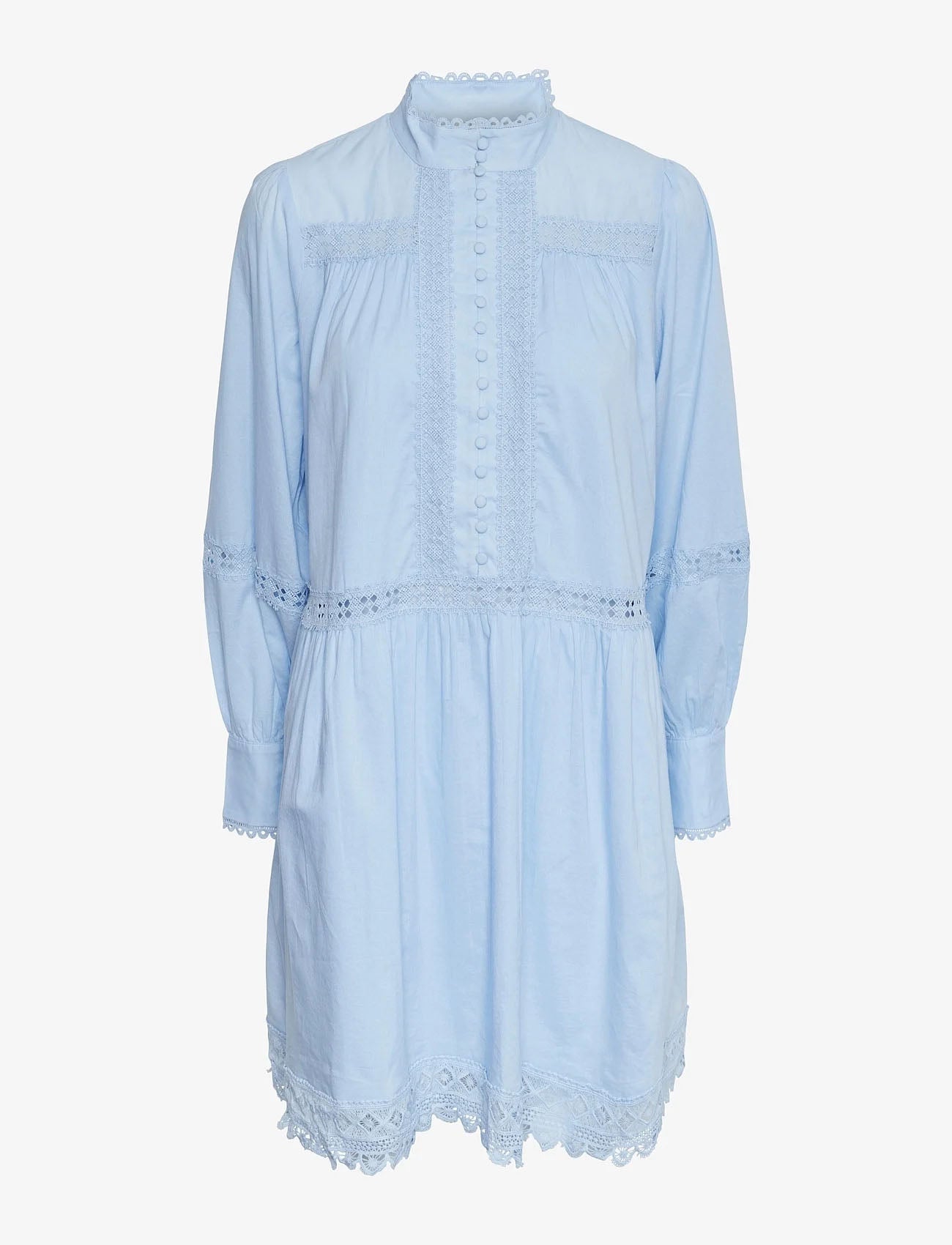 YASVICCA LS DRESS S. Light blue