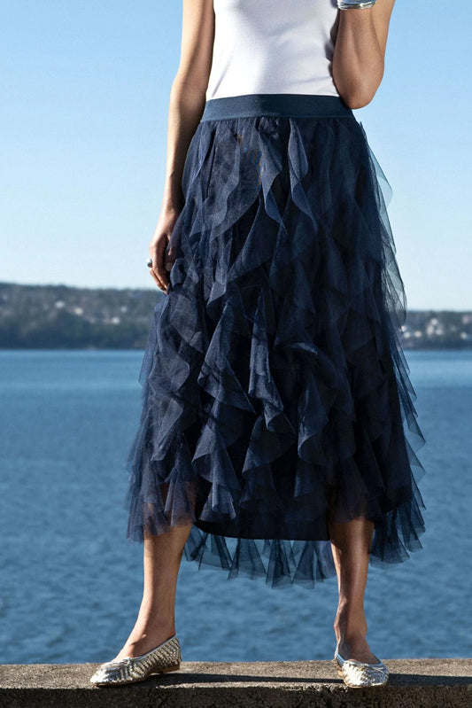 Valentina Skirt - Ultra Navy
