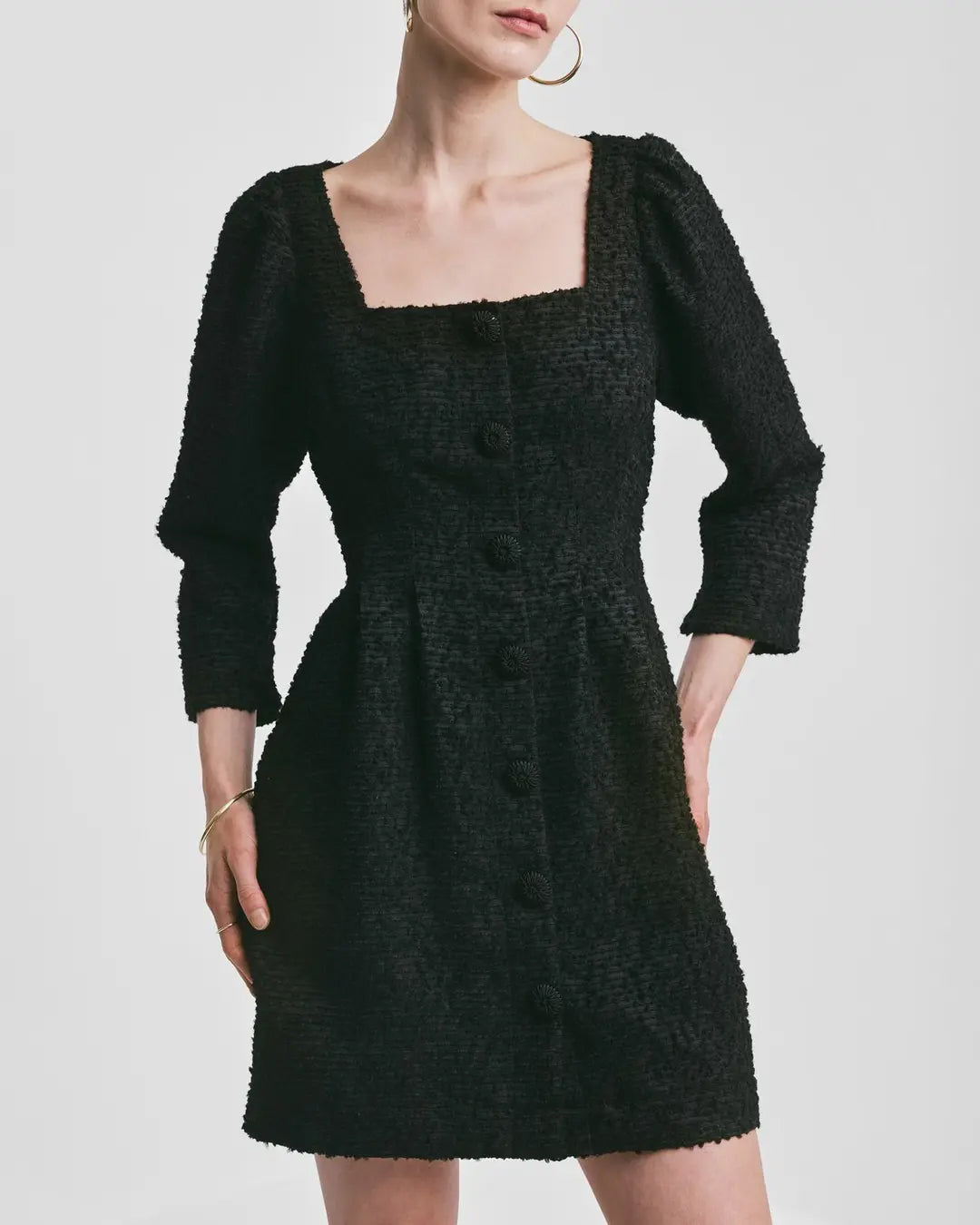 Bouclé Mini Dress