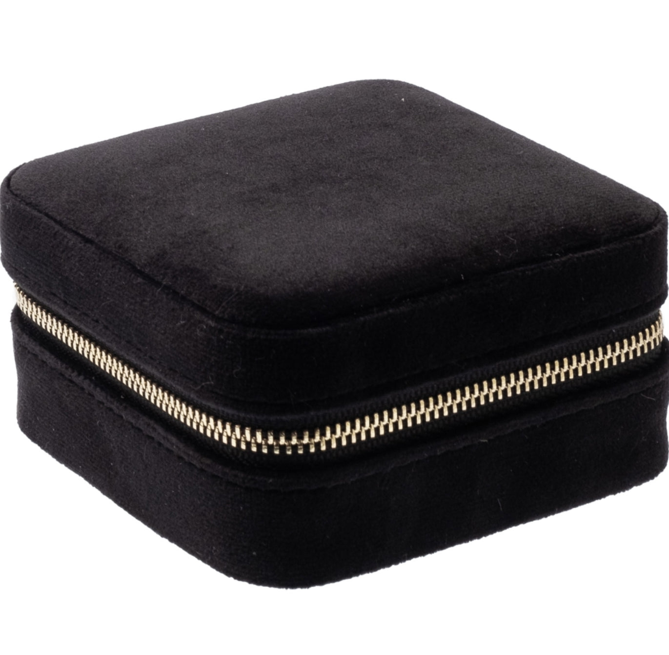 Velvet Jewellery Box Mini Black