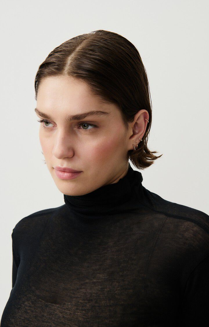 MASSACHUSETTS Turtleneck Black