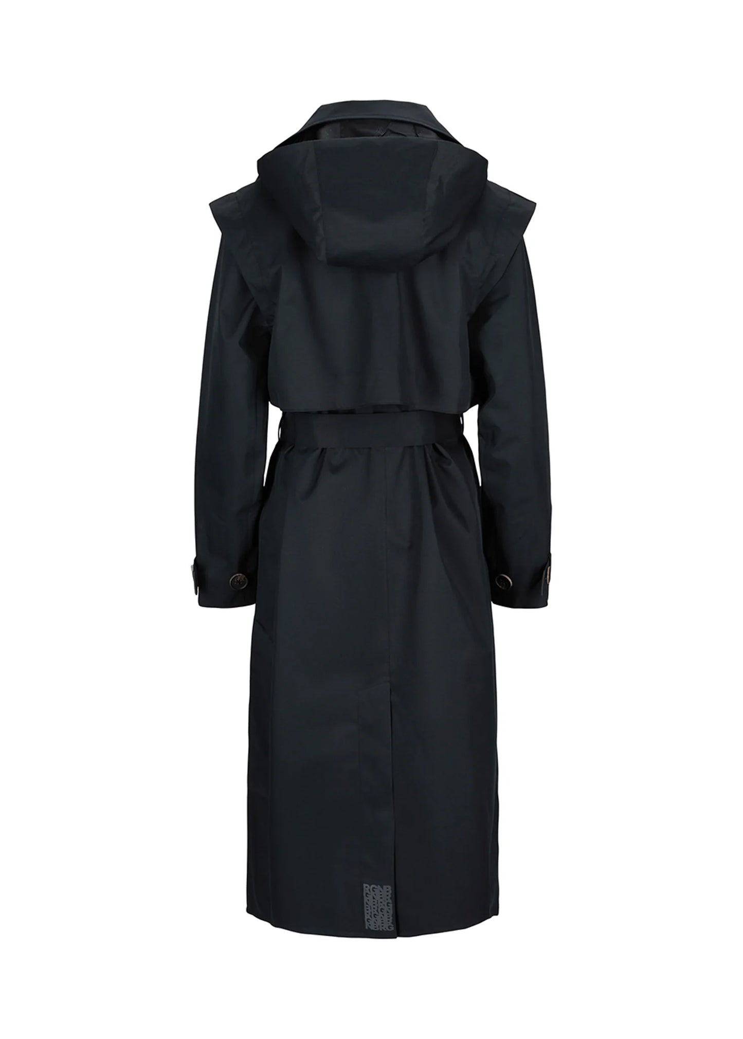 Regndråpe Trench Coat New Black