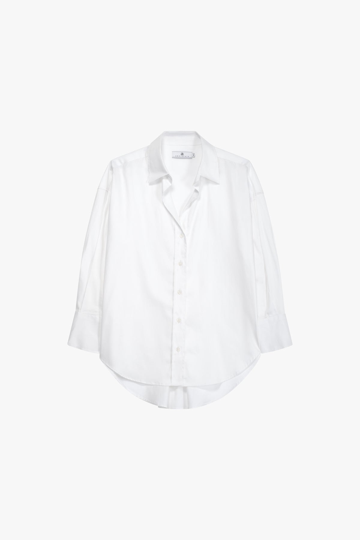Allen Poplin Shirt White
