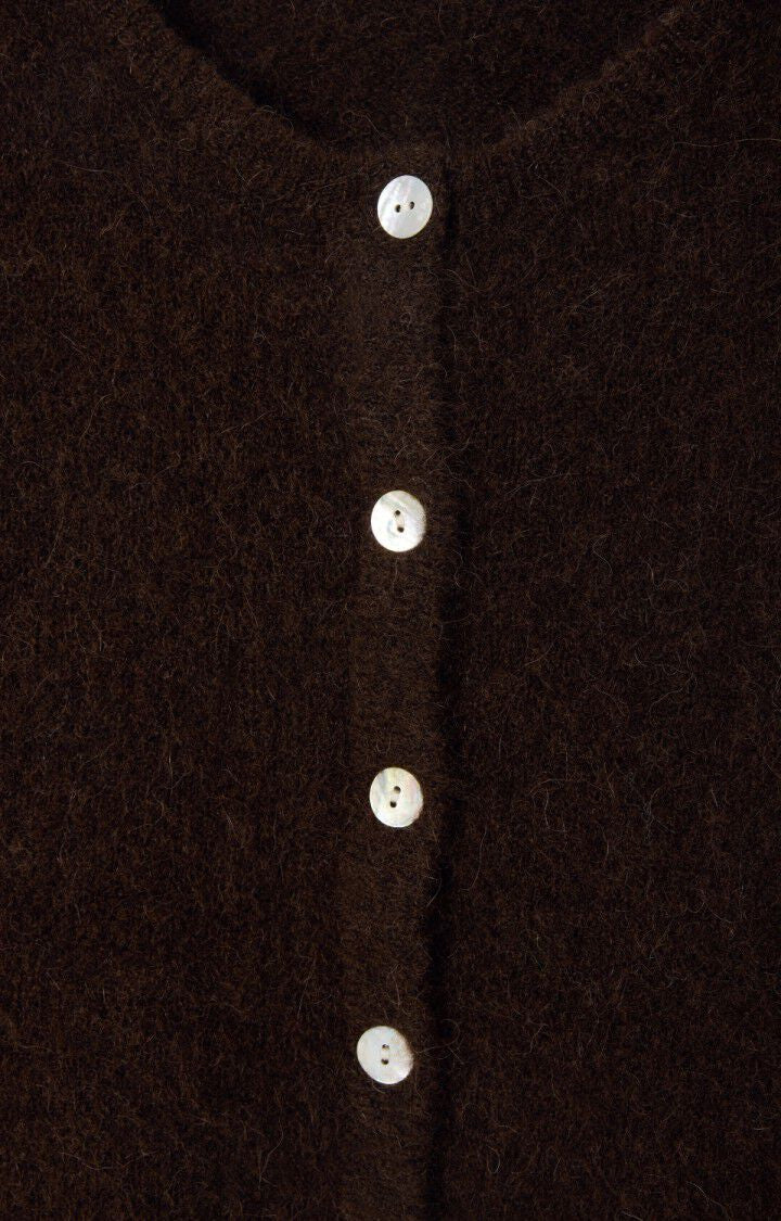 Vitow Cardigan Coffe Melange