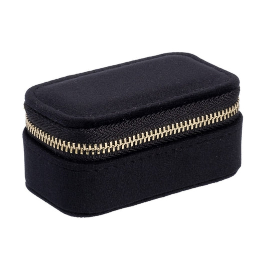 Velvet Jewellery Box Micro Black
