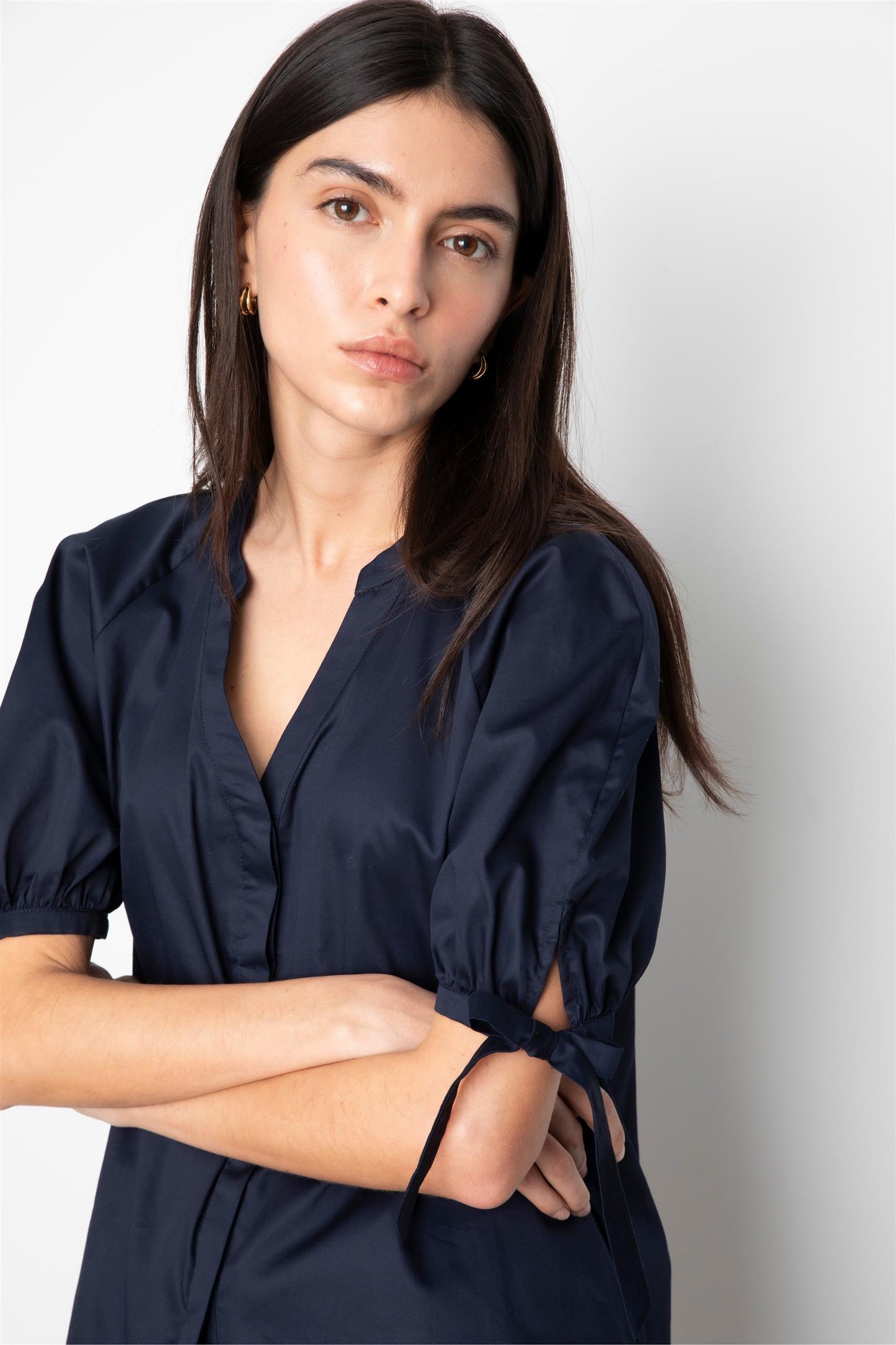 Liza Blouse Navy