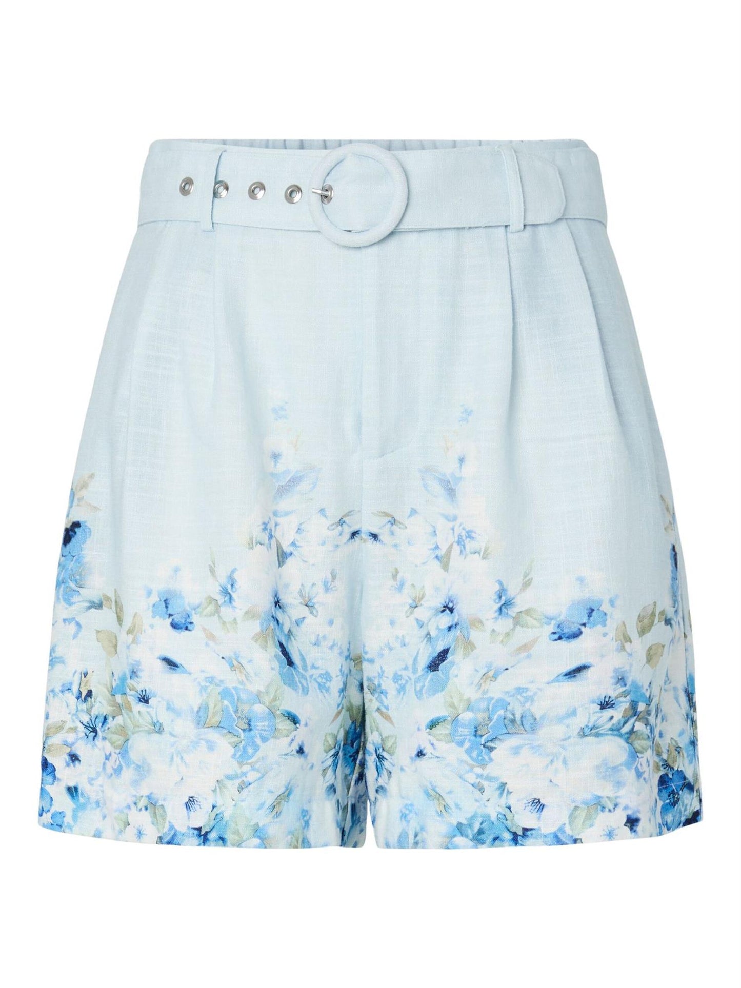 YasCleo Shorts - Skyway w/ Cleo Print
