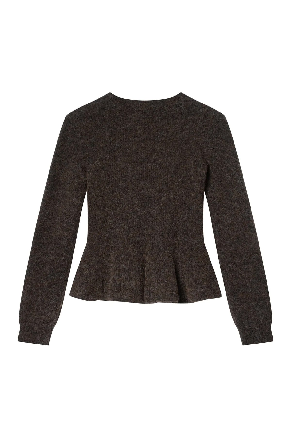Via Sweater - Dk Brown