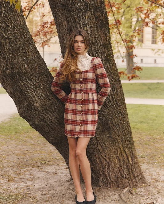 Tailored Mini Dress