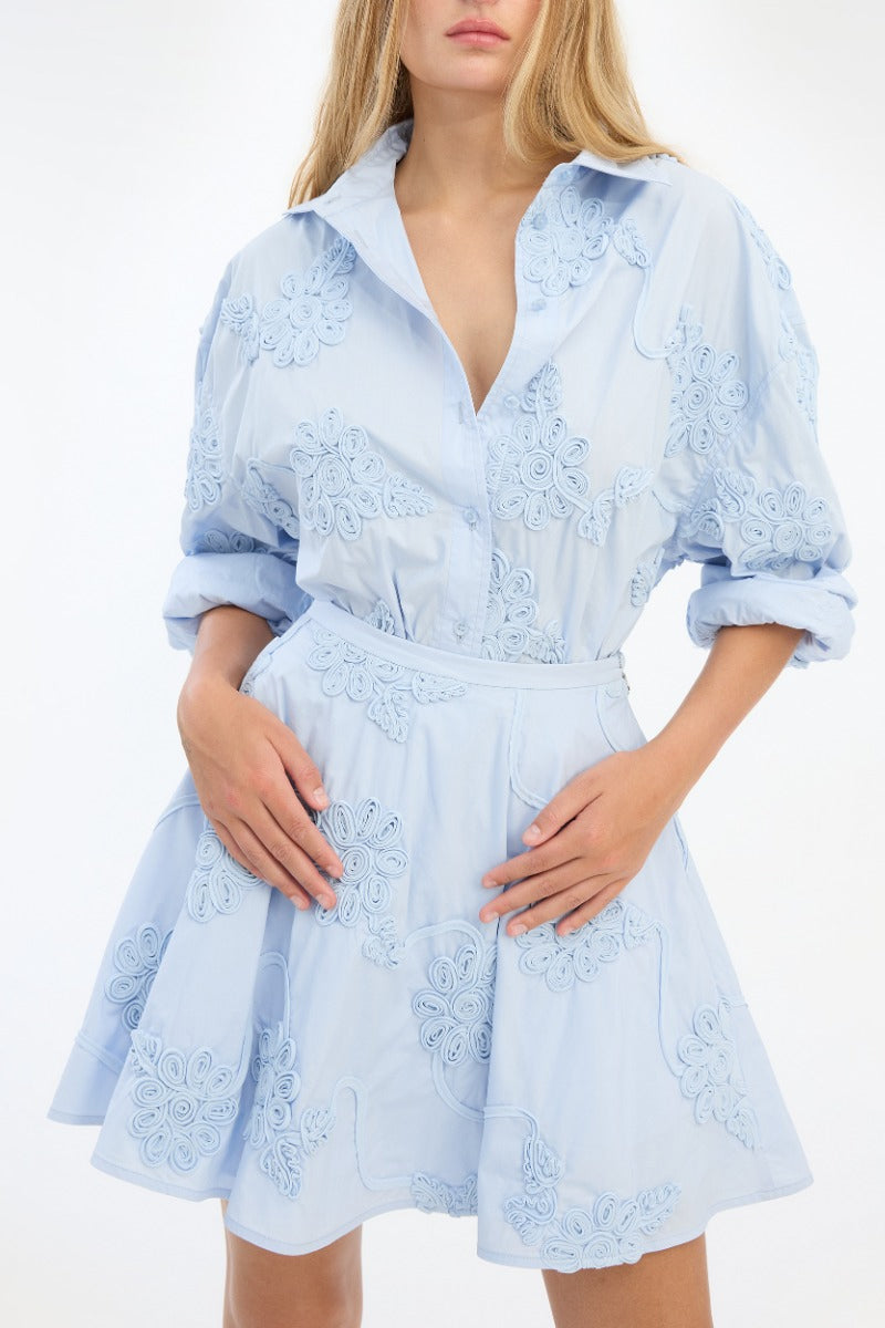 Flower Mini Skirt Plein Air