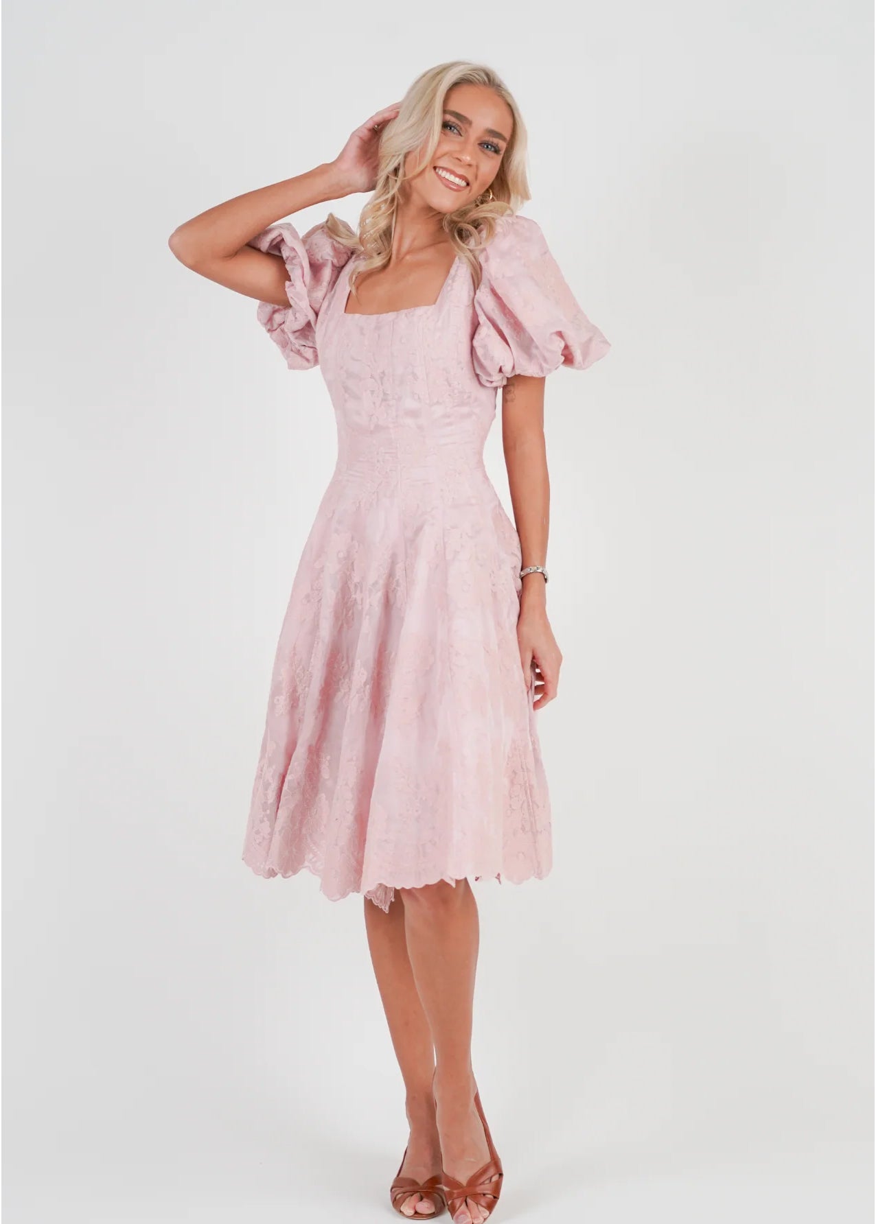 Elina Dress Baby Pink
