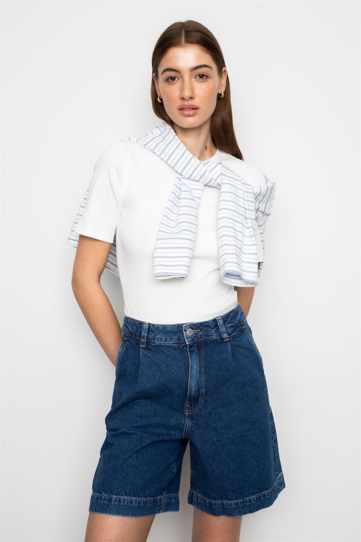 Jason Shorts - Washed Dark Blue