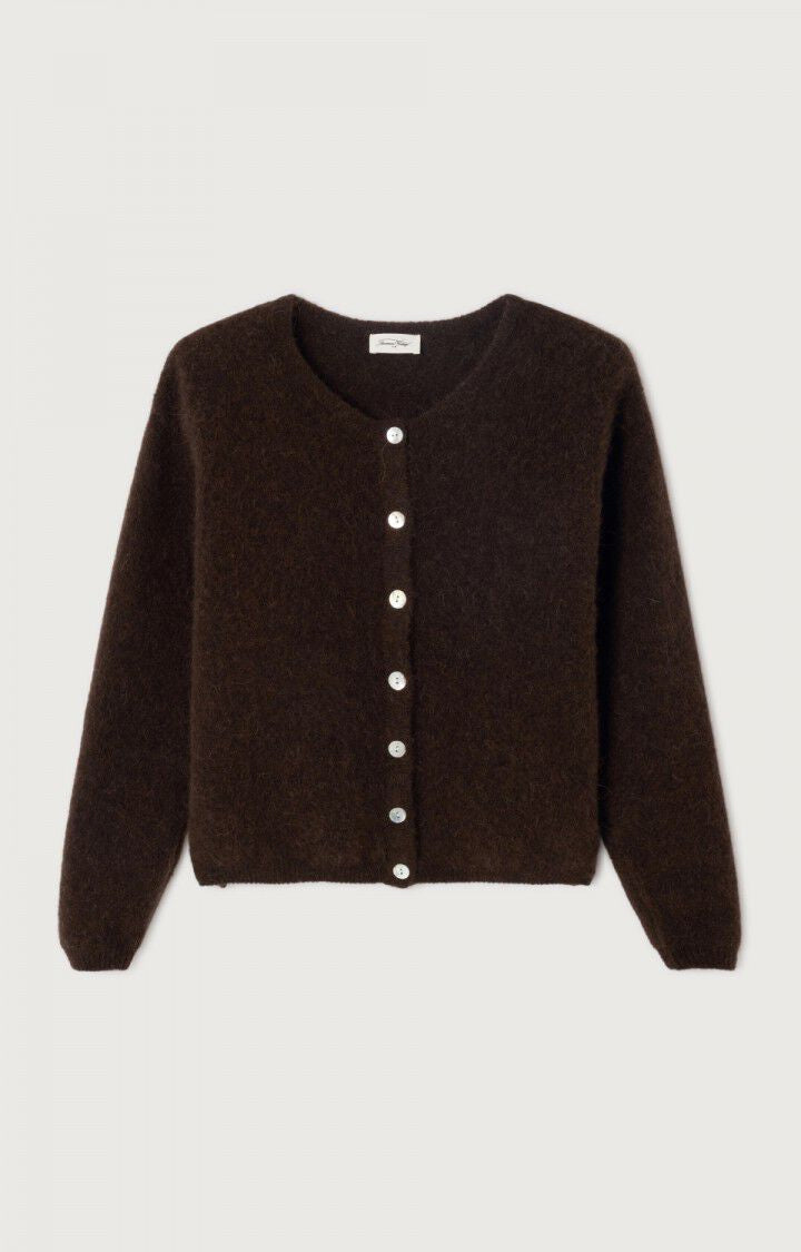 Vitow Cardigan Coffe Melange