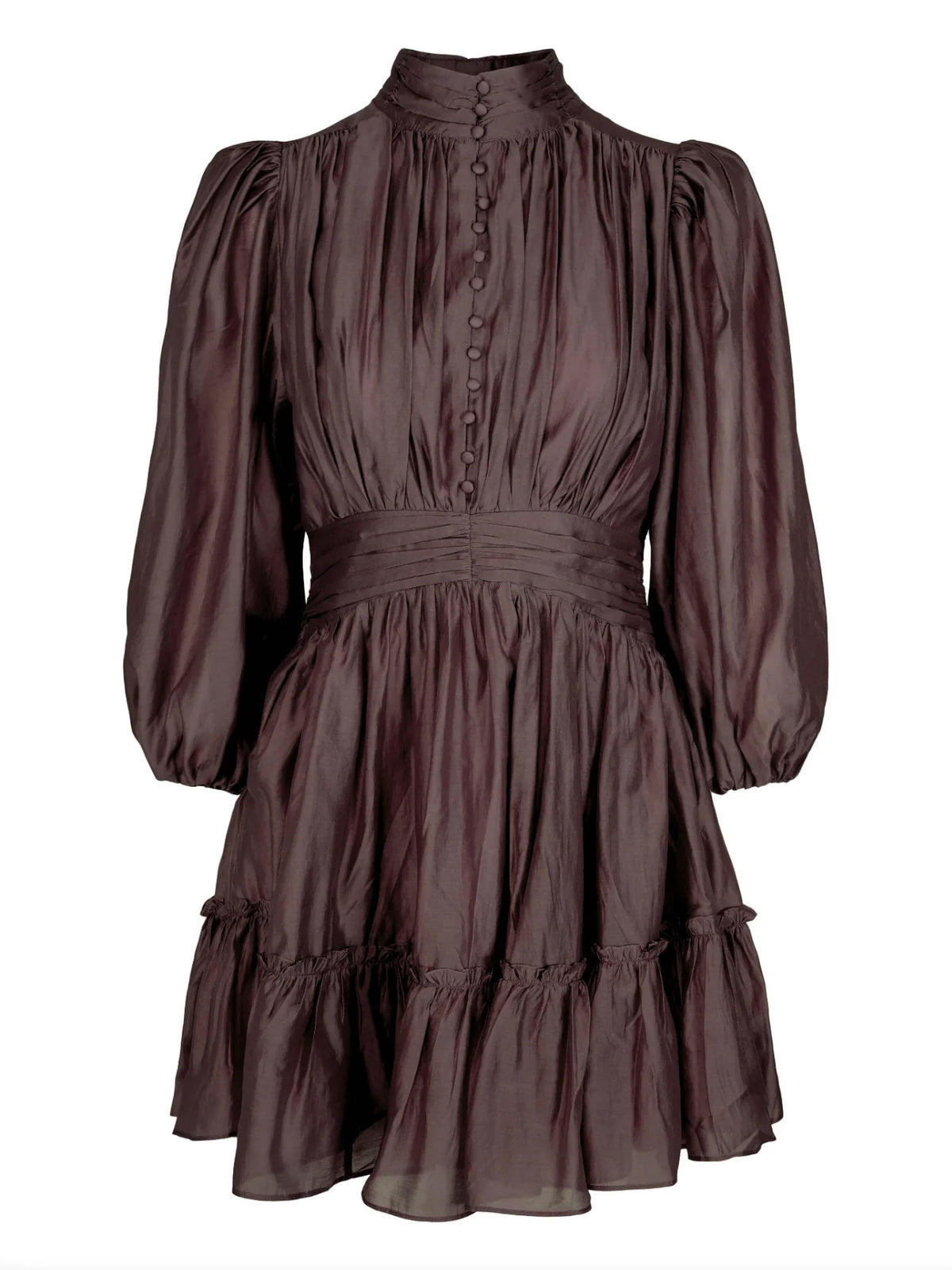 Vanity Dress - Coffee Brown