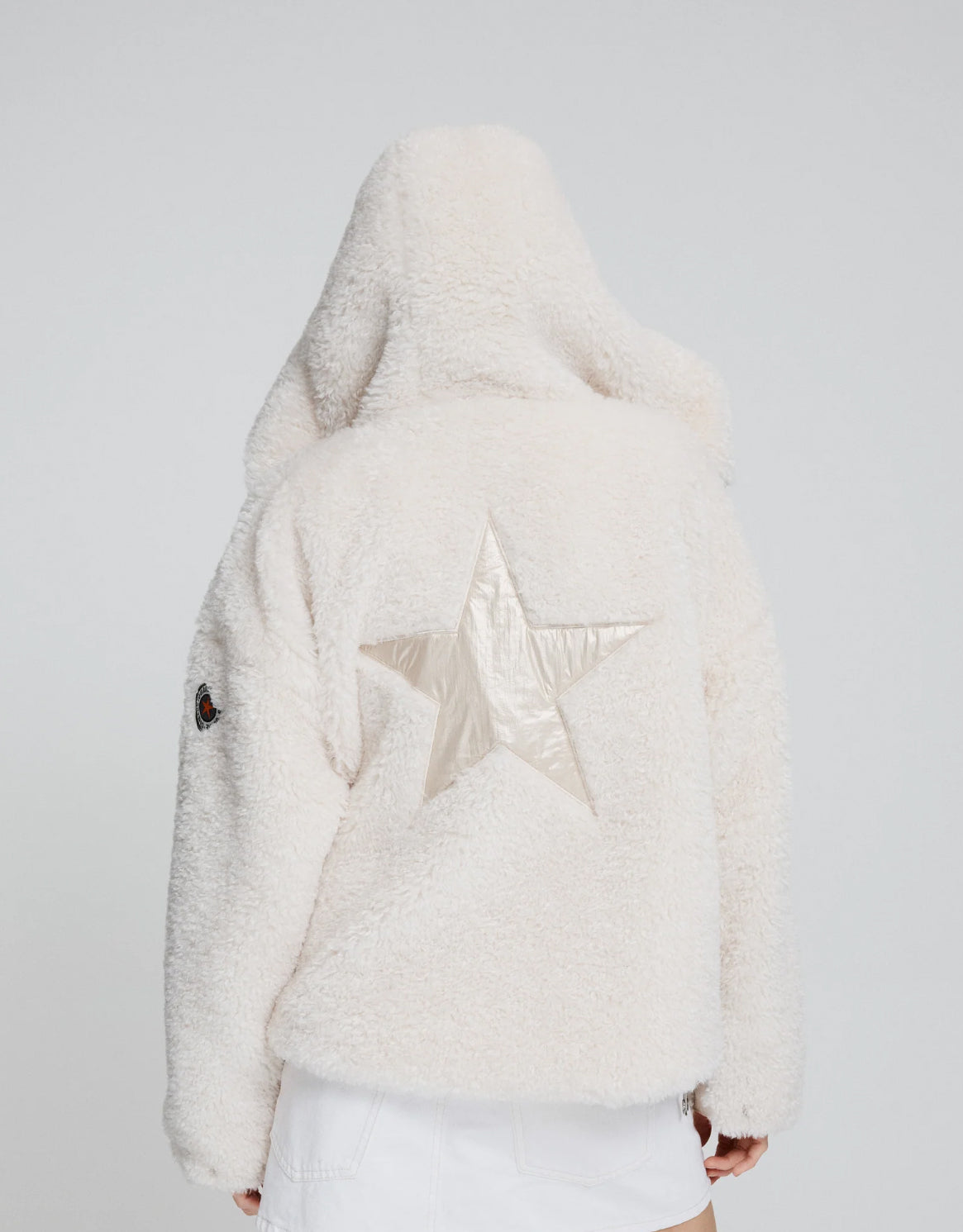 Ginny Shaggy Short - White