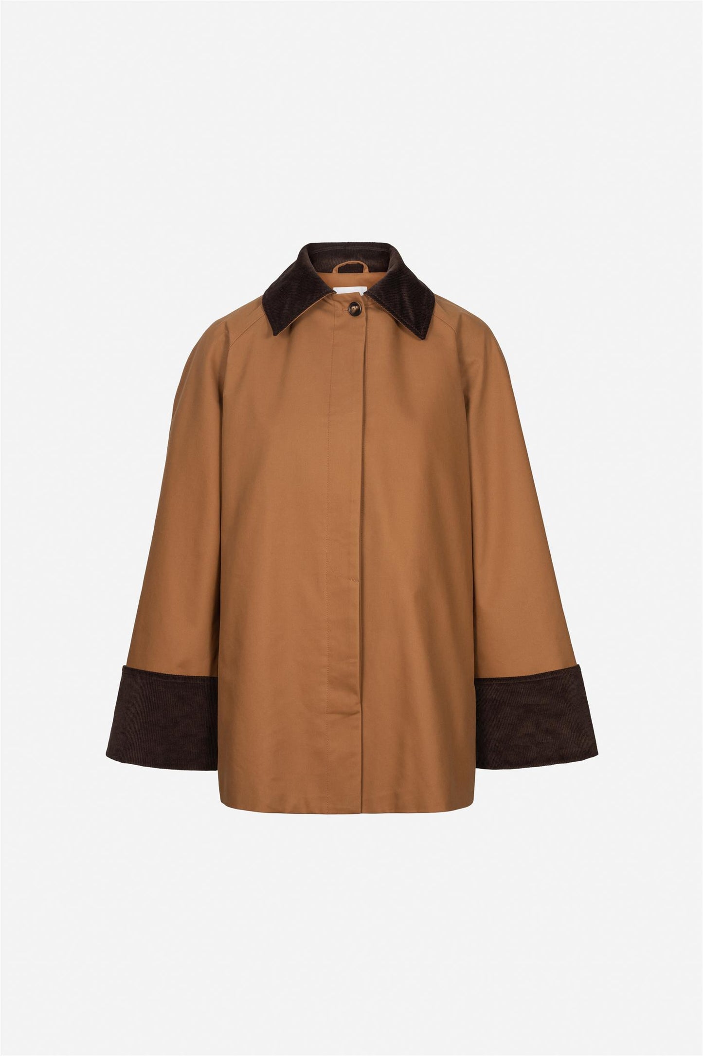 Heather Jacket Dark Camel
