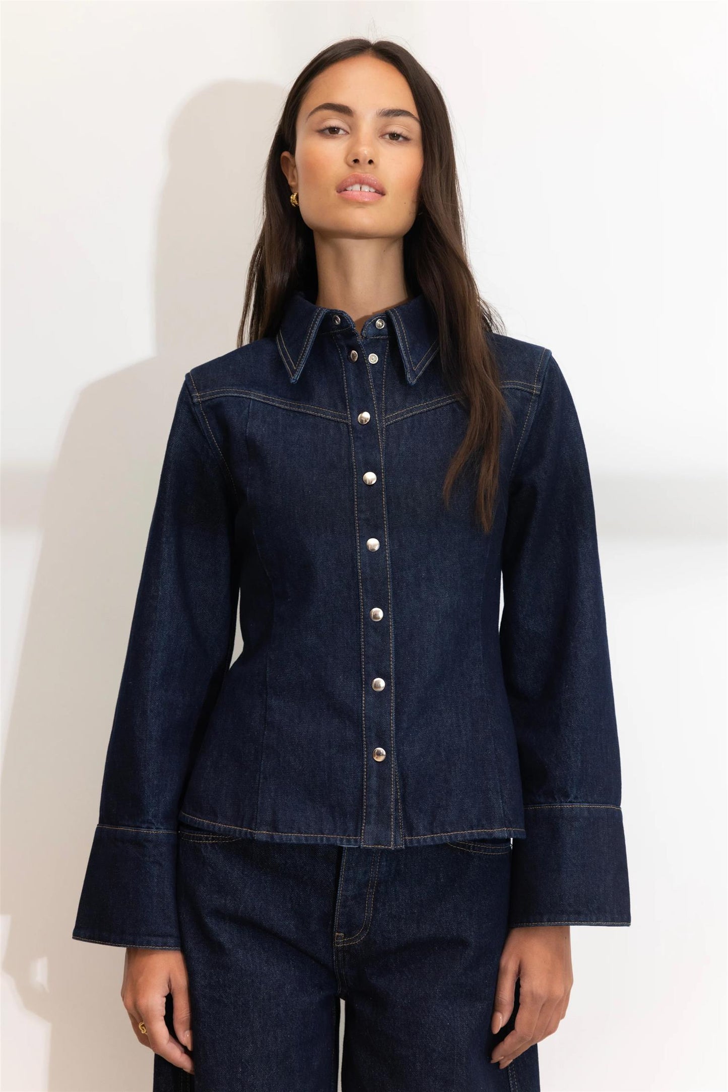 Cora Shirt - Dark Blue