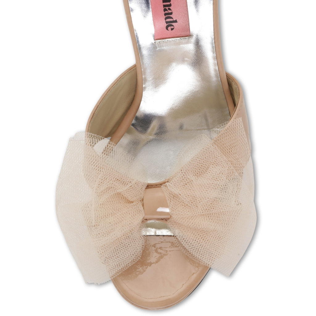 Melody Tulle Bow Praline