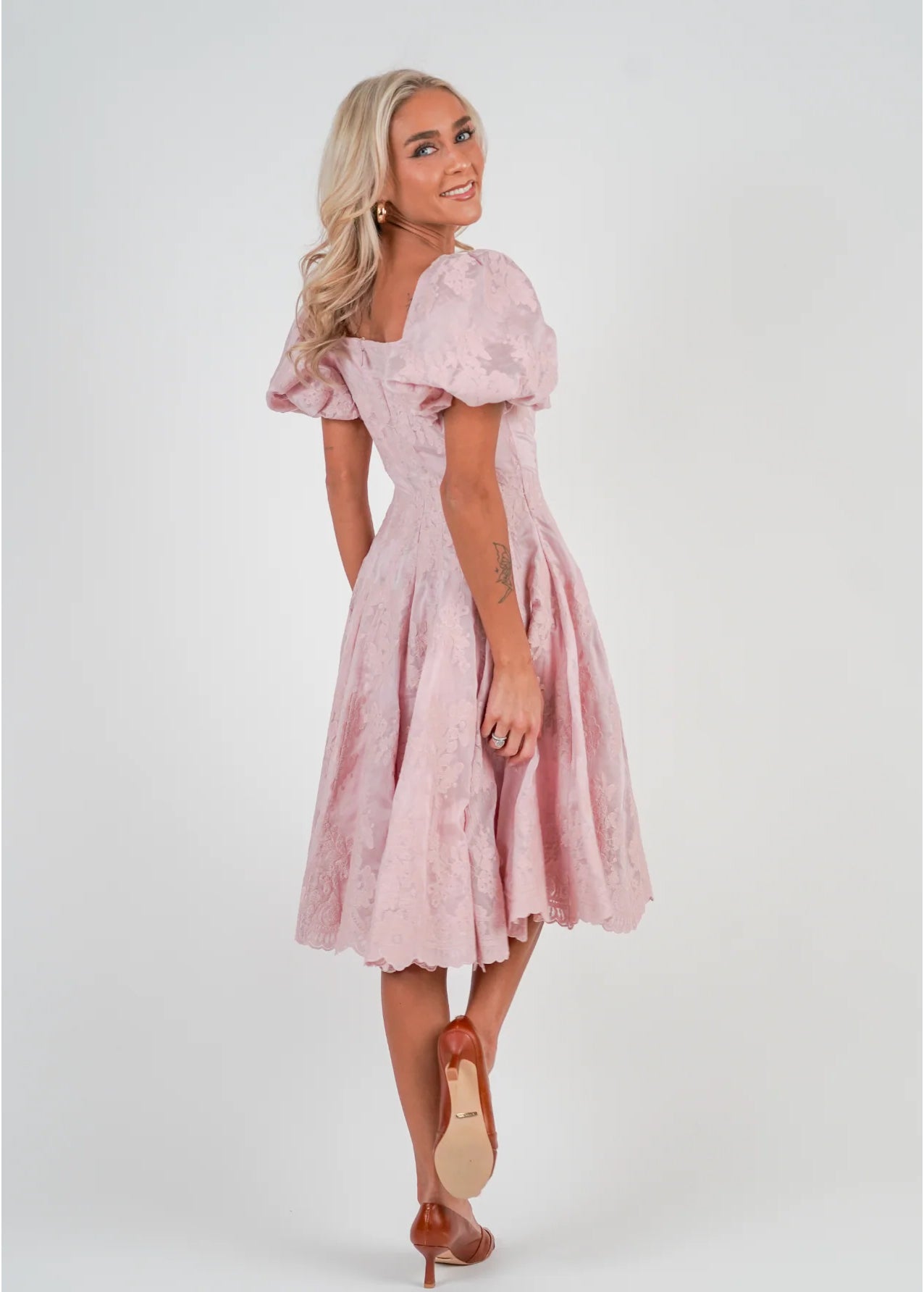 Elina Dress Baby Pink
