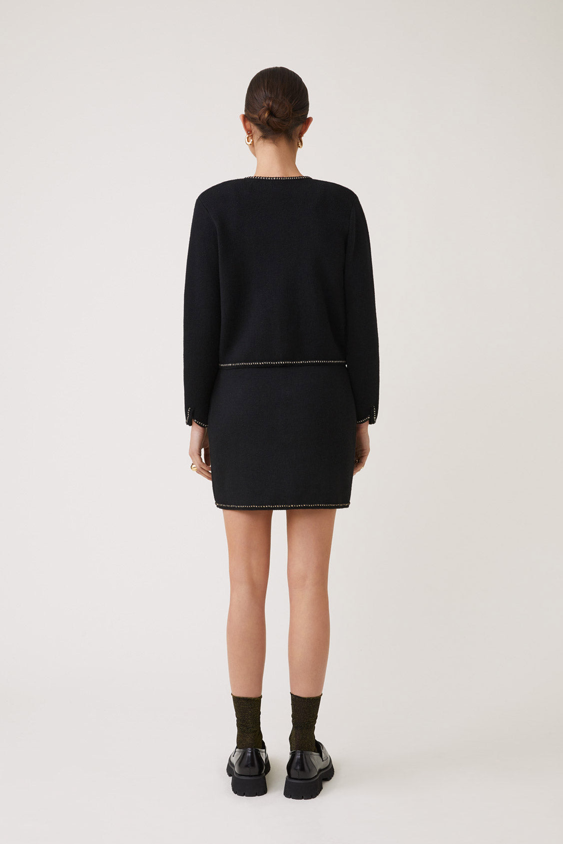 Knitted Skirt Fanila Noir