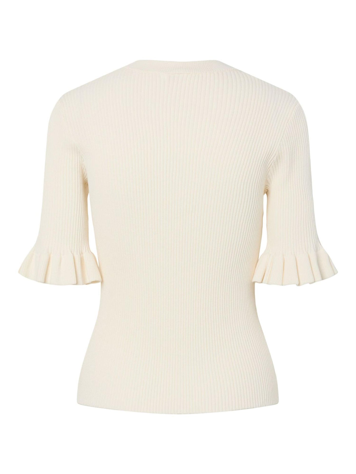 YasMikla SS Knit Top Pristine